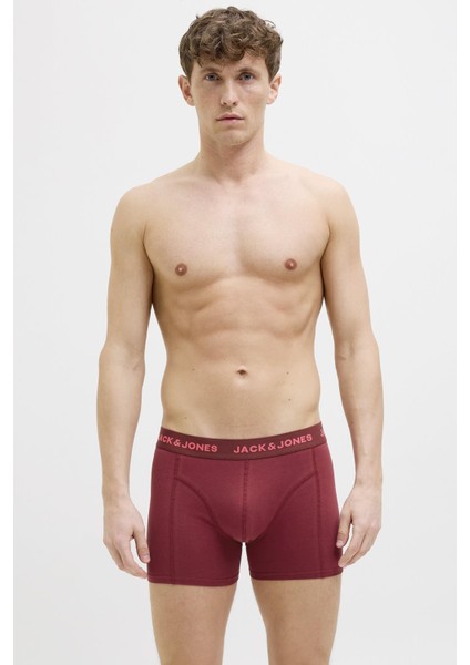 Jaczane Solıd Trunks 3 Pack Kırmızı fiyatları