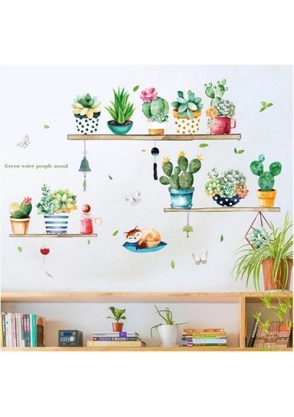 Raf Tasarımlı Dizaynlı Yapışkanlı Sticker Seti MC-664 modelleri