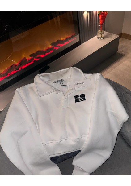 Polo Yaka Sweatshirt