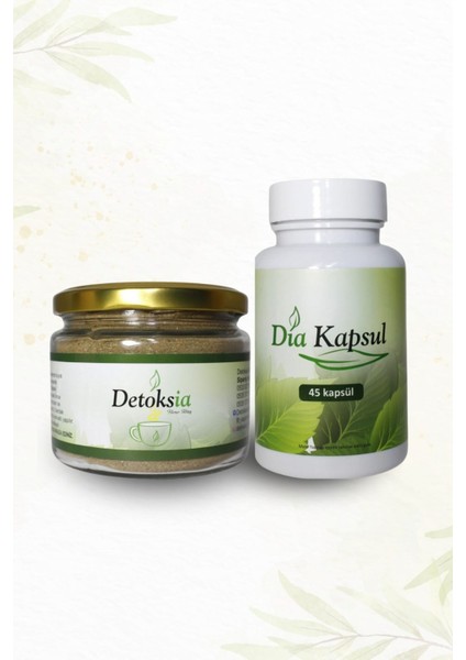 Çay 60 GÜNLÜK & 45 ADET Kapsül 2Li Set