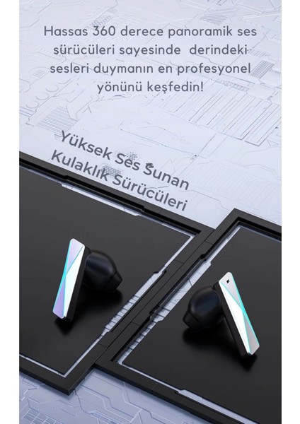 Dx-08 Bluetooth Kulaklık Kutu Ses Efektli 3D Sound Ios & Android Tüm Telefonlara Uyumlu