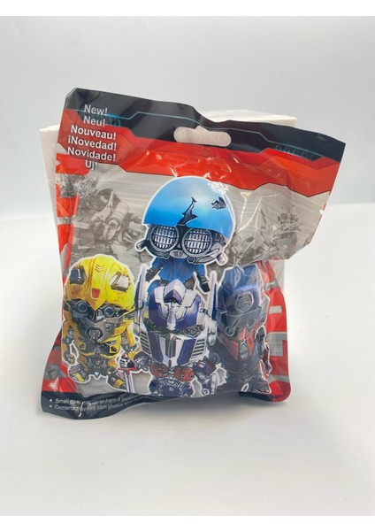 Transformes Robot Sürpriz Paket Figür ve Kart 1 Adet