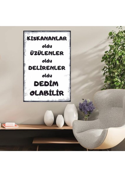 Ahşap Retro Mdf Poster , Komik Sözler , Duvar Yazıları , Manzara , Tarih , Edebiyat - TBL0804