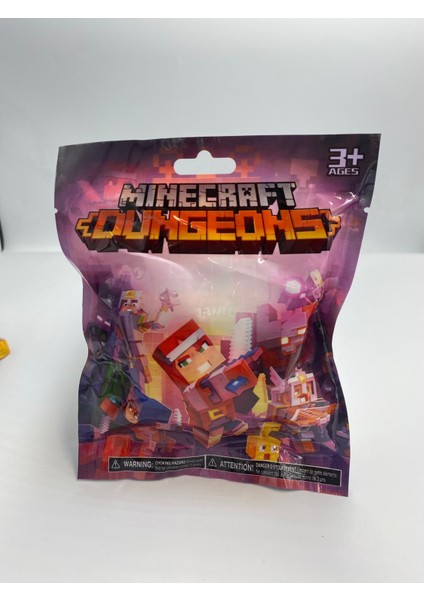 Minecraft Sürpriz Paket Figür ve Kart 1 Adet