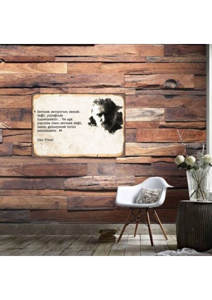 Ahşap Retro Mdf Poster , Komik Sözler , Duvar Yazıları , Manzara , Tarih , Edebiyat - TBL0551