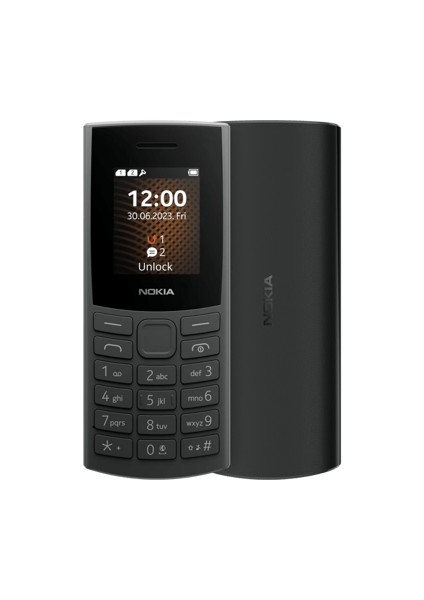 106 Tuşlu Kamerasız Asker Telefonu Koyu Gri