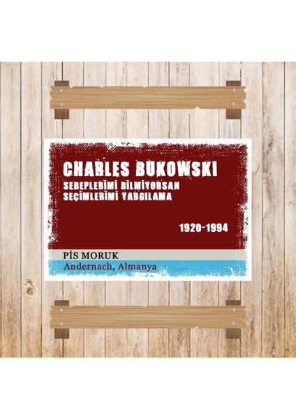 Ahşap Retro Mdf Poster , Komik Sözler , Duvar Yazıları , Manzara , Tarih , Edebiyat - TBL0582 modelleri