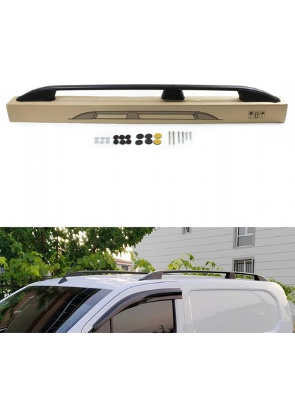 Ford Courier 2024+ Siyah Tavan Çıtası modelleri