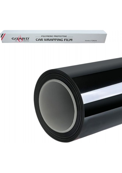 Kaput Koruma Folyo 152 cm x 15 mt Piano Black Tph-U (3 Katman - 200 Micron/7,5 Mil)