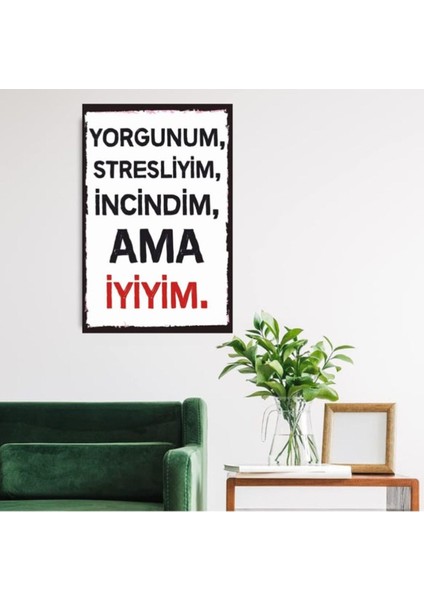 Ahşap Retro Mdf Poster , Komik Sözler , Duvar Yazıları , Manzara , Tarih , Edebiyat - TBL0815 fiyatları