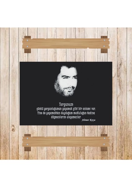 Ahşap Retro Mdf Poster , Komik Sözler , Duvar Yazıları , Manzara , Tarih , Edebiyat - TBL0710 modelleri