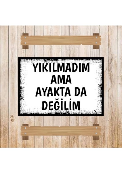 Ahşap Retro Mdf Poster , Komik Sözler , Duvar Yazıları , Manzara , Tarih , Edebiyat - TBL0613 modelleri