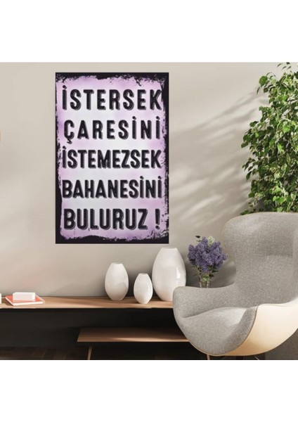 Ahşap Retro Mdf Poster , Komik Sözler , Duvar Yazıları , Manzara , Tarih , Edebiyat - TBL0813