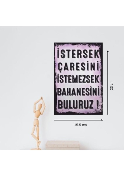 Ahşap Retro Mdf Poster , Komik Sözler , Duvar Yazıları , Manzara , Tarih , Edebiyat - TBL0813 indirimleri