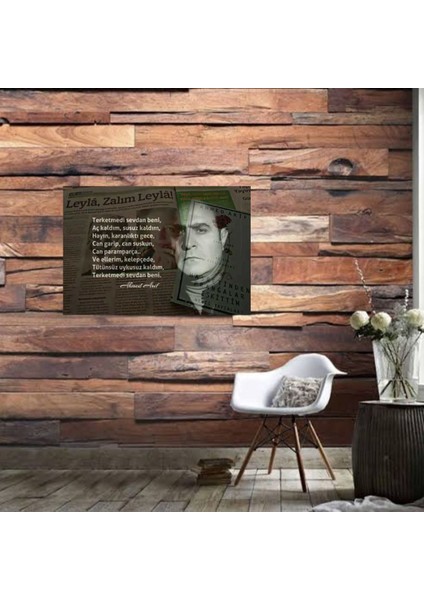 Ahşap Retro Mdf Poster , Komik Sözler , Duvar Yazıları , Manzara , Tarih , Edebiyat - TBL0712