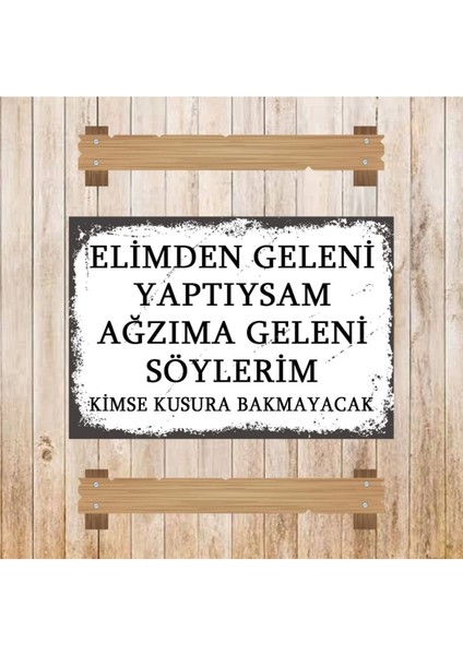 Ahşap Retro Mdf Poster , Komik Sözler , Duvar Yazıları , Manzara , Tarih , Edebiyat - TBL0542 modelleri