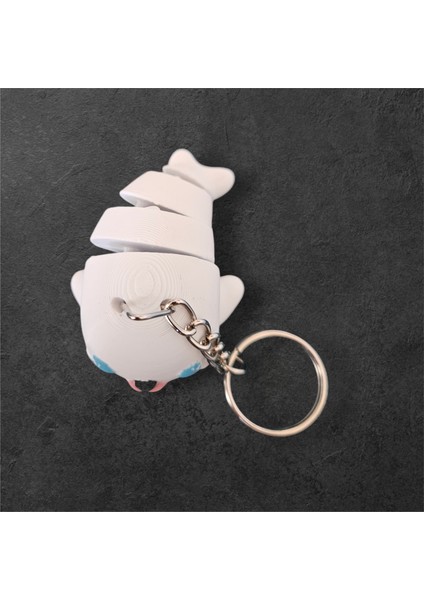 3D Seal Figür (Fok Balığı) Anahtarlık