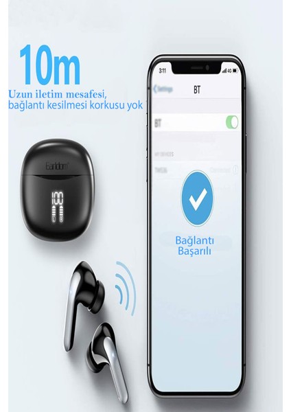 TWS36 Bluetooth 5.3 Kablosuz Airpods Kulaklık