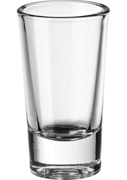 4'lü Set Mini Shot Bardağı Hacim 25 ml Ikea 4 Adet Likör Şat Bardağı Cam Bardak Yükseklik 7 cm