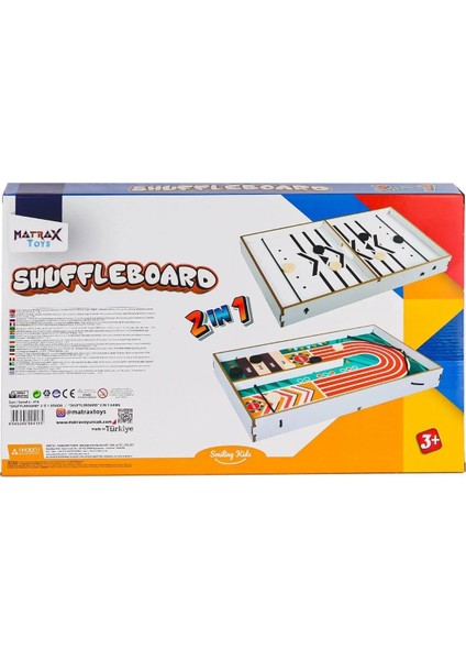 416 Shuffleboard Oyunu 2ın1 -Akçiçek Oyuncak