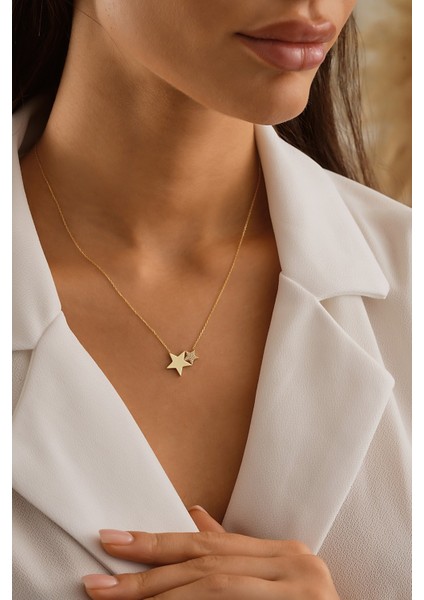 14 Ayar Altın Deniz Yıldızı Kolye fiyatları