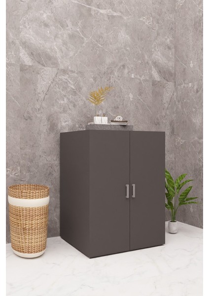 Mdf Kapakli Çamaşir Maki̇nesi̇ Dolabi