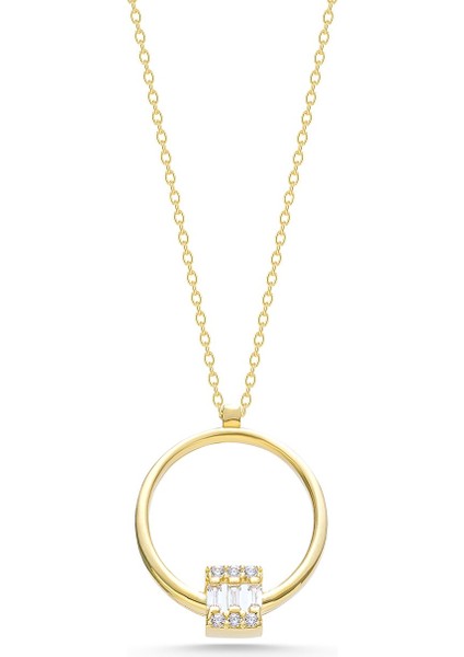 14 Ayar Altın Baget Kolye fırsatları