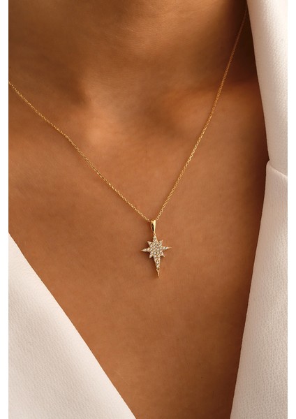 14 Ayar Altın Melek Kolye