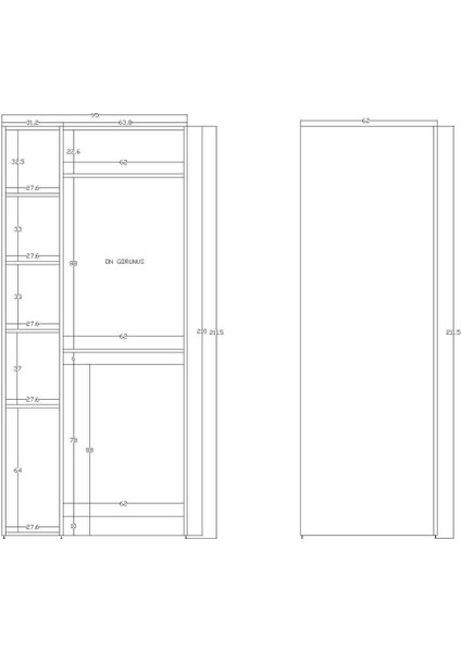 Mdf Çamaşır Makinesi Dolabı Kurutma Makinesi Dolabı Mdf