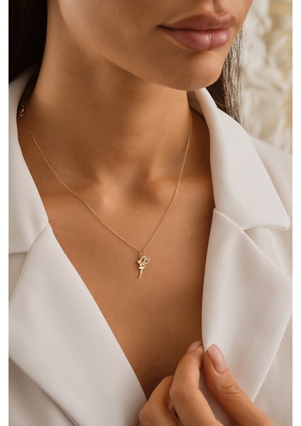 14 Ayar Altın Su Perisi Kolye fiyatları