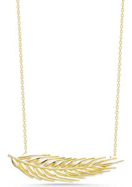 14 Ayar Altın Buğday Kolye fırsatları