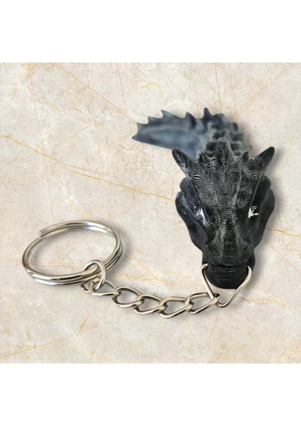 3D Dragon Figür Anahtarlık
