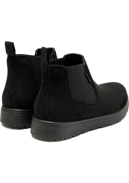 Kadın Bot 45 U33 Vx Fly Flot Cloth Woman Ankle Boot Black fırsatları