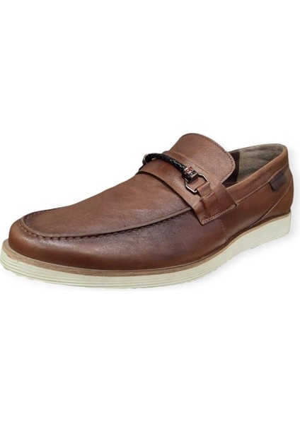 Pepita 4120 Tokalı Loafer Deri Erkek Ayakkabı