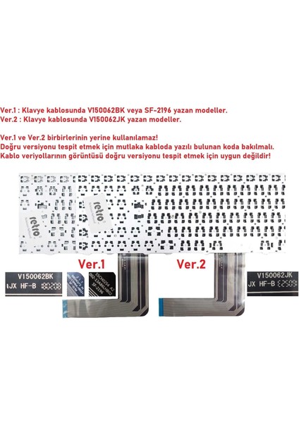 Casper Nirvana C500 (2015-2016) Klavye Siyah Ver.2