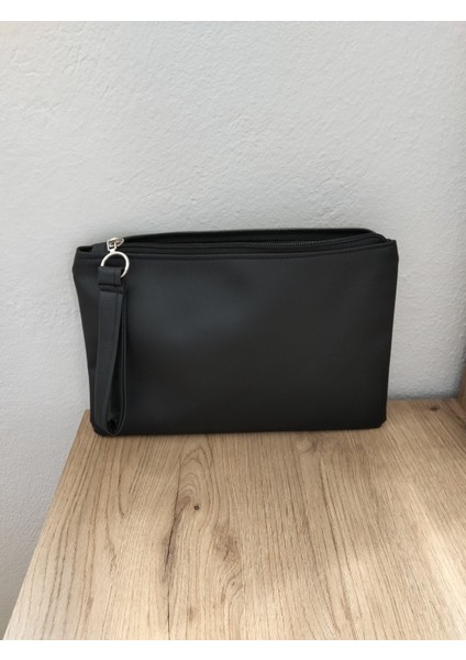 Kadın Siyah Düz El Askılı Portföy Clutch Çanta fırsatları