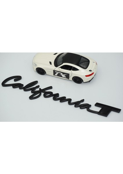 California T Bagaj Siyah Yazı Logo Amblem Ferrari Ile Uyumlu fırsatları