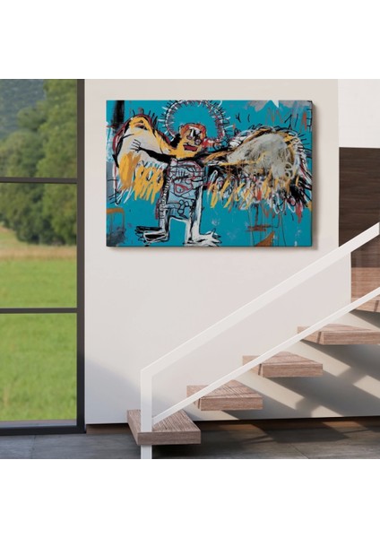 - Jean Michel Basquiat'ın Düşmüş Melek Eseri Kanvas TABLO-5000 indirimleri