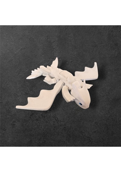 3D Kanatlı Dragon modelleri