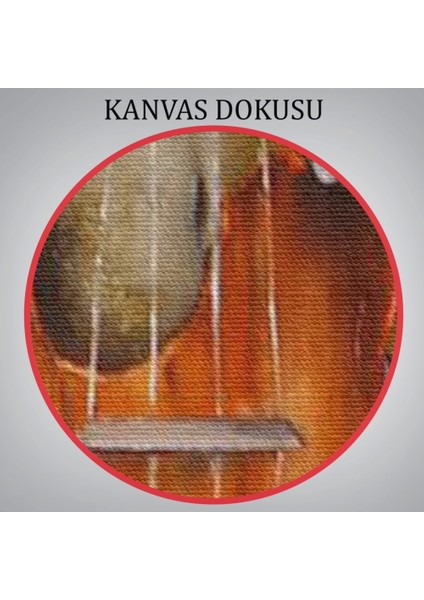 - Violin Kadın Kanvas Duvar Tablosu, Kadın Keman Sanatı, Suluboya TUVAL-5229