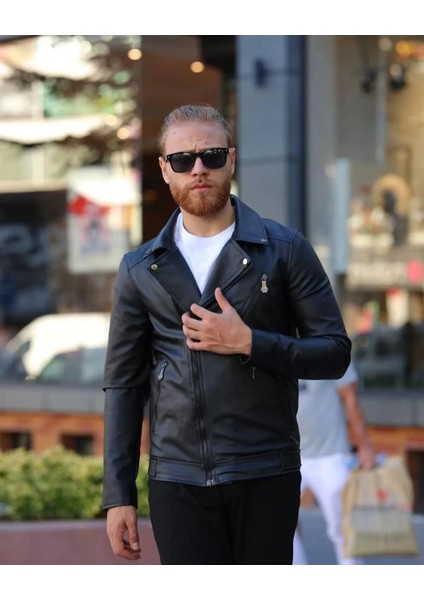 Erkek Içi Kürklü Deri Ceket modelleri