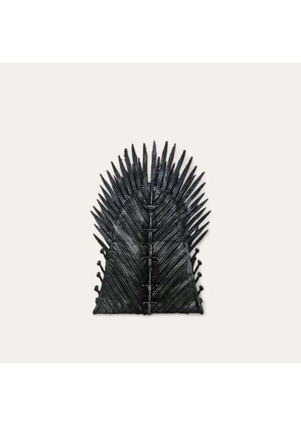 3D Game Of Thrones Iron Throne (Demir Taht)