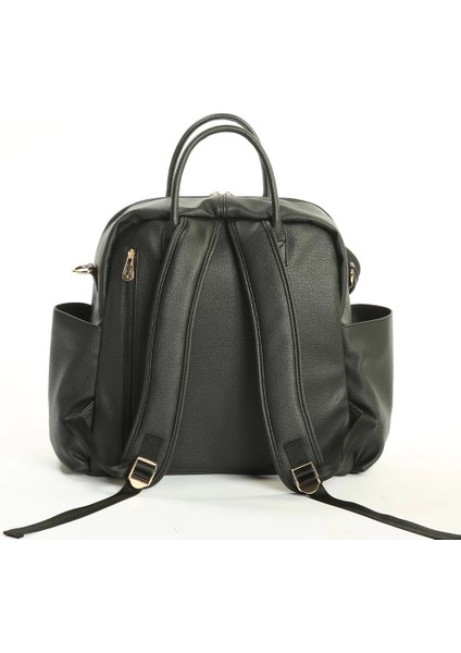 Maia Anne Bebek Bakım Sırt Çantası 7310 Siyah modelleri