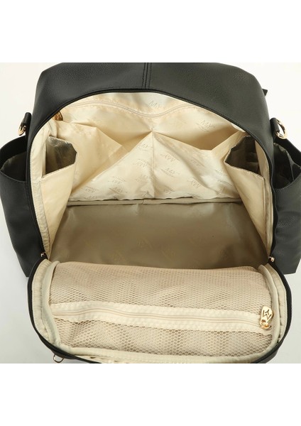 Maia Anne Bebek Bakım Sırt Çantası 7310 Siyah fırsatları