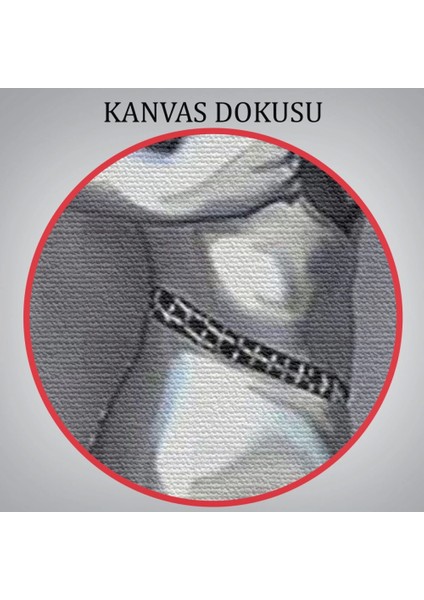 - Metalik Efektli Modern Kanvas Tablo, Romantik Beden, 3D Efektli Aşk SANATI-5364