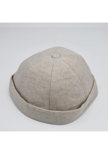 Etnik Desen Kısa Docker Şapka Vintage Cap Kasket