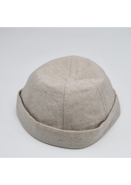 Etnik Desen Kısa Docker Şapka Vintage Cap Kasket