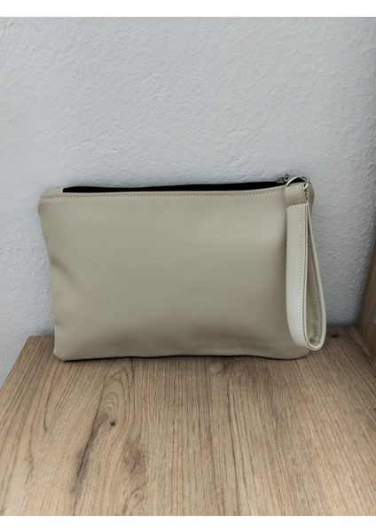 Kadın Düz El Askılı Portföy Clutch Çanta