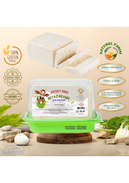 Jersey İnek Sütü Süzme Beyaz Peynir