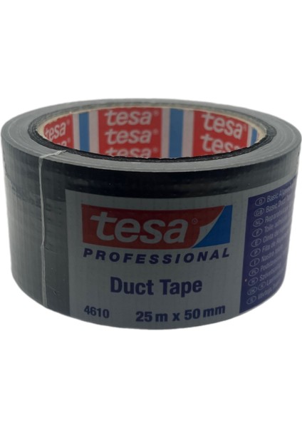 4610 Duck Tape 50 mm x 25 Metre-Siyah